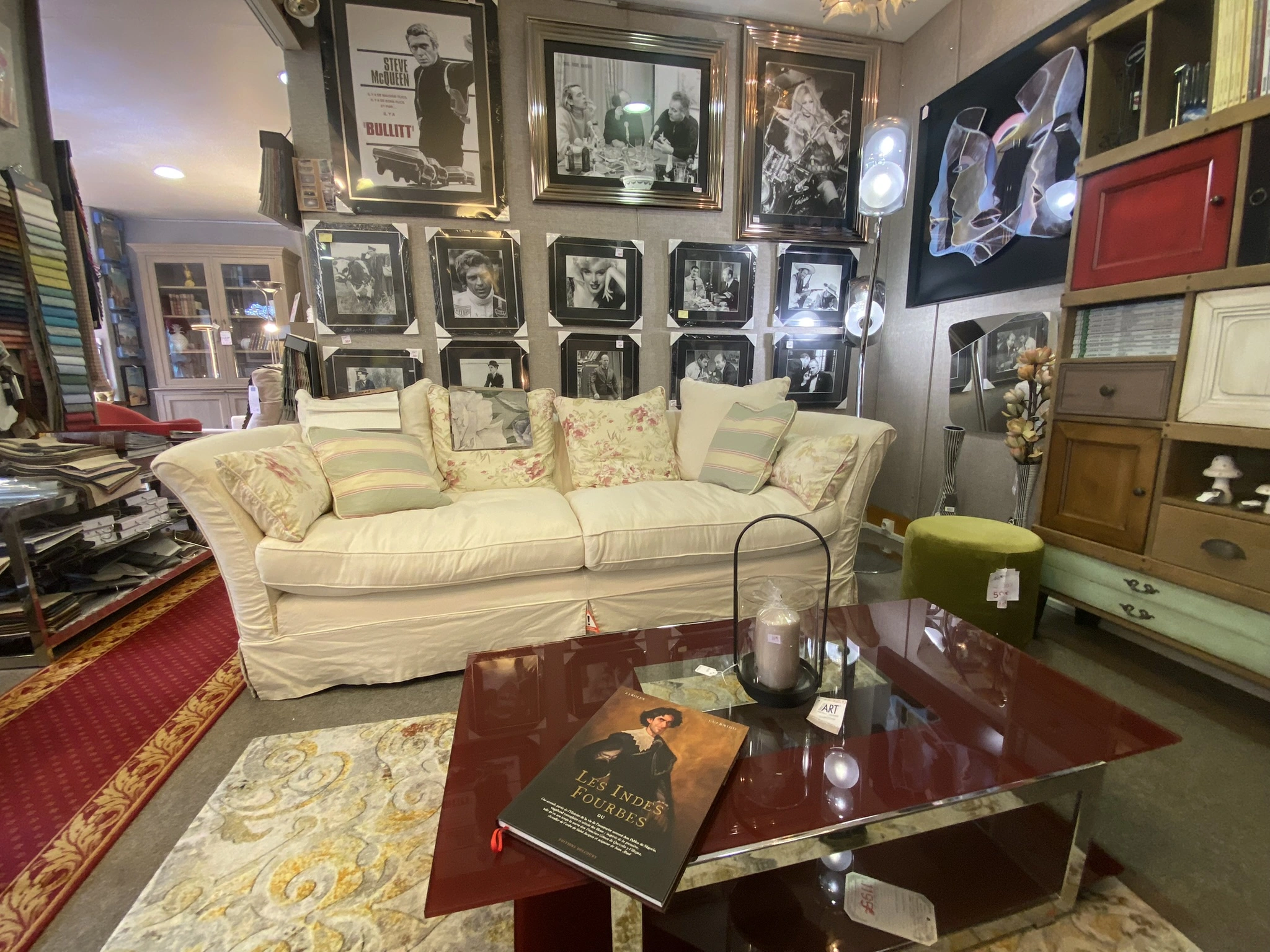 Salon classique chic romantique