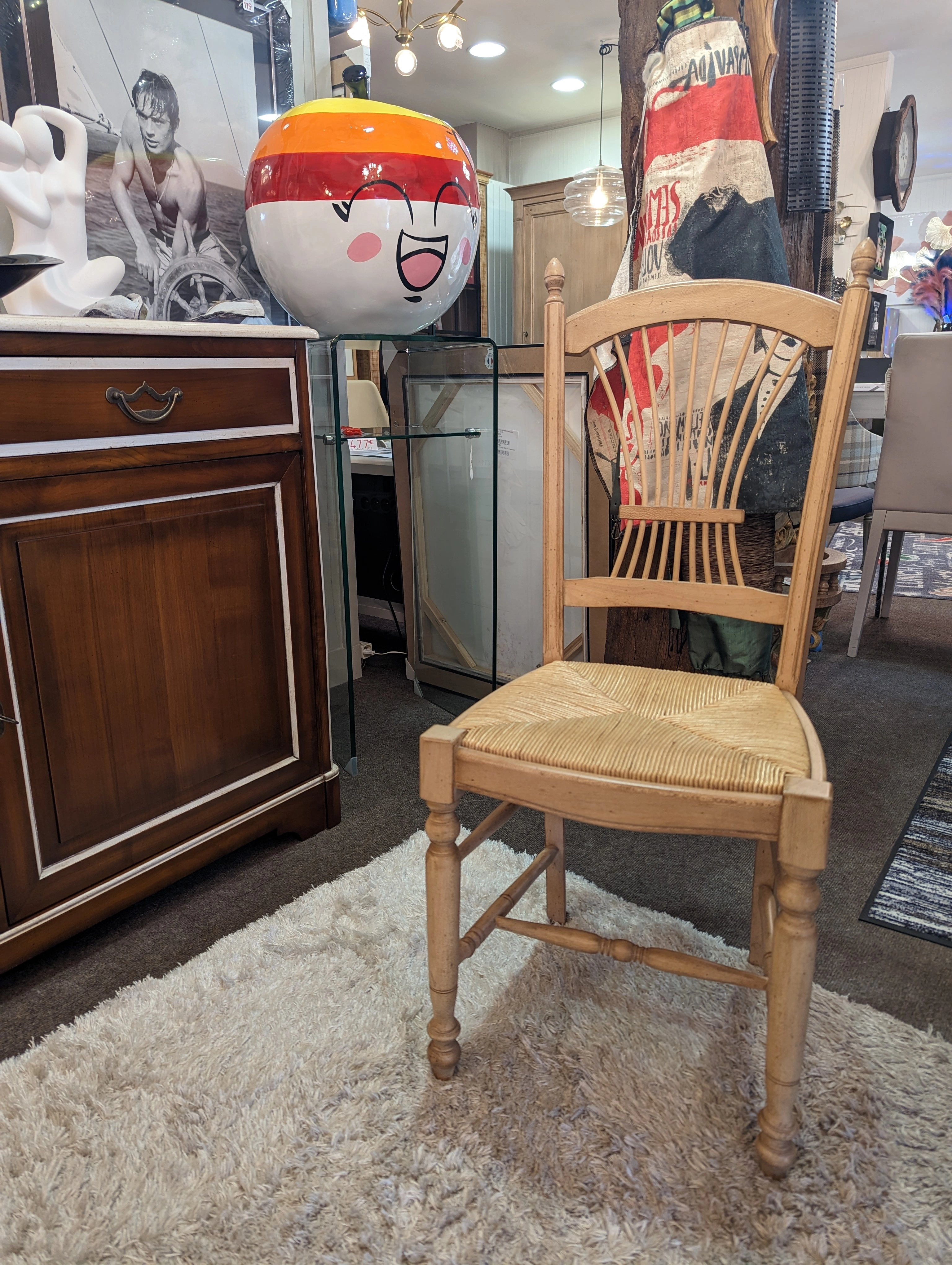 Chaise 2 style rustique