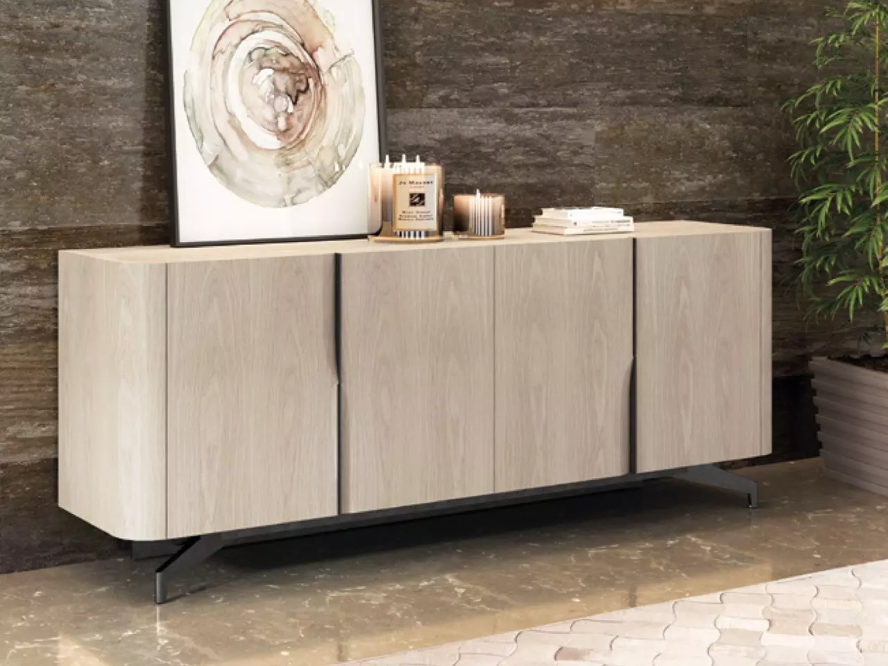 Enfilade animovel wind