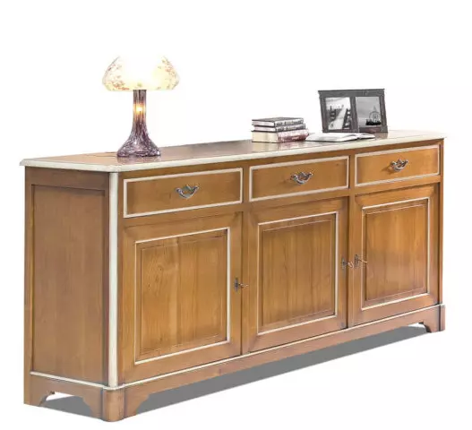 Enfilade Saumur p73 merisier